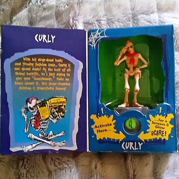 1996 R.L. Stine Goosebumps Collectible Figure #4 "Say Cheese and Die" - Picture 2 of 8